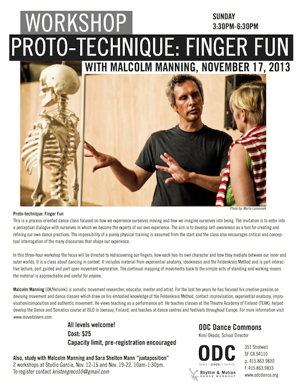 MManning ODC MasterClass Nov2013 flyer